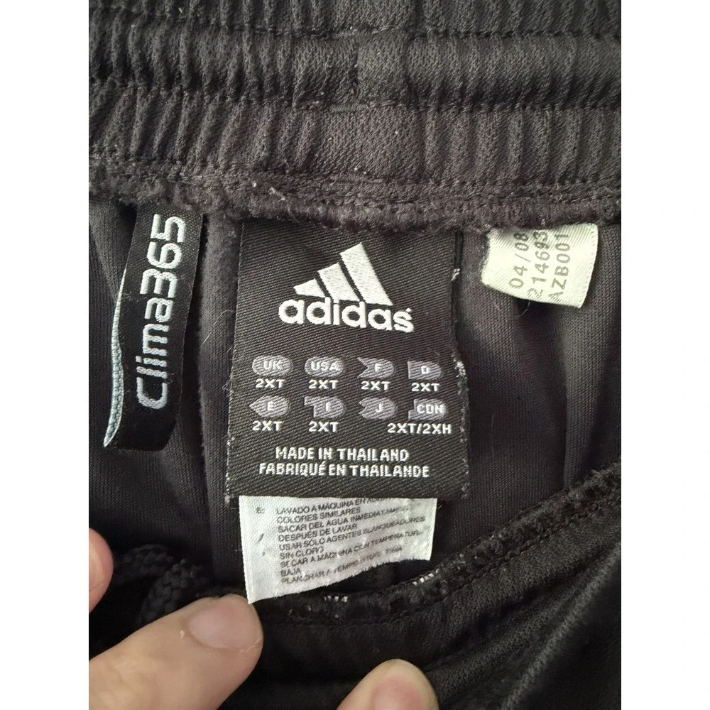 Adidas Clima365 Men's Track Pants Lightweight Wide Leg Sinched Leg Size 2XT